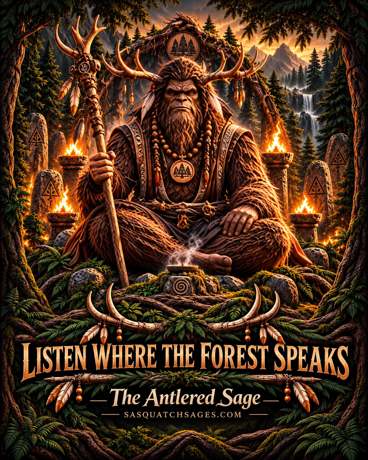 Antlered Sage artwork