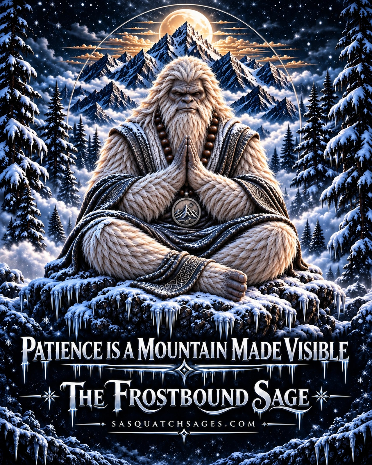 Frostbound Sage artwork