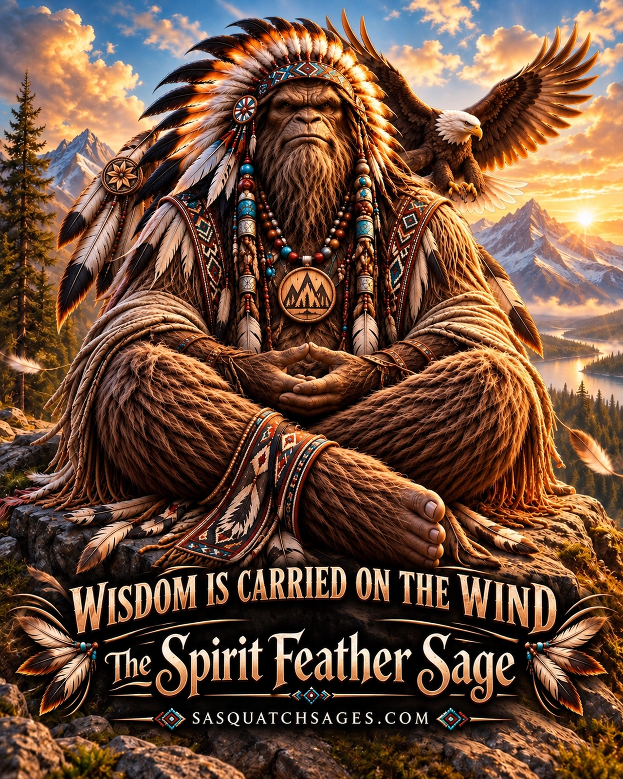 Spirit Feather Sage artwork