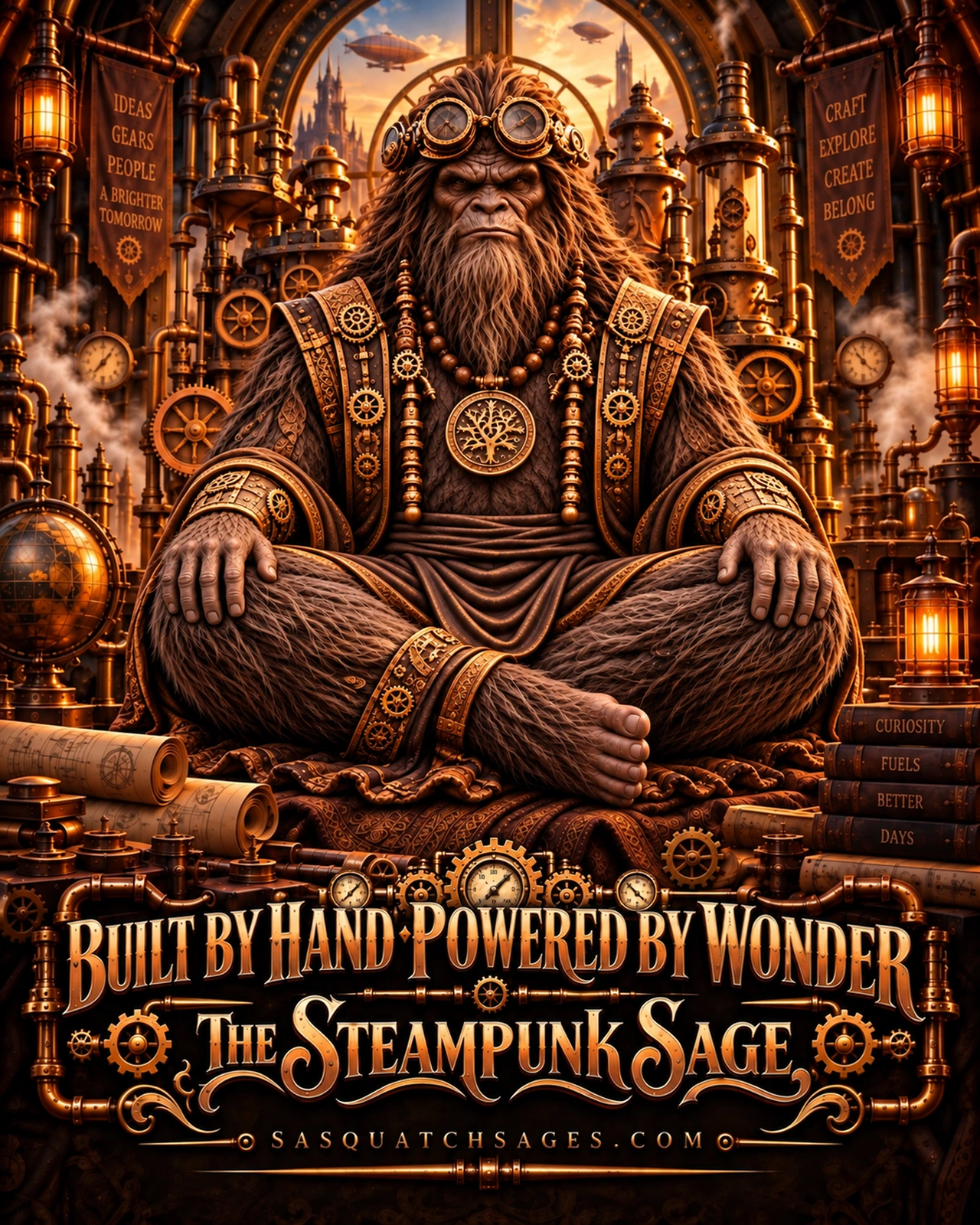 Steampunk Sage artwork