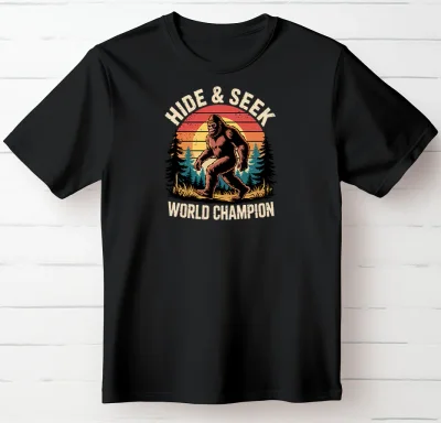 Hide & Seek World Champion ~ Bigfoot