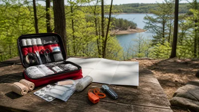 Packing a simple natural first-aid kit for spring hikes | LOZ Woodworking