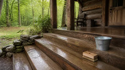 Natural ways to clean a muddy porch without harsh products