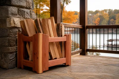Person-free Lake of the Ozarks seasonal editorial scene