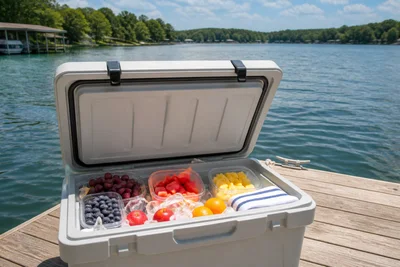 Natural ways to keep a cooler organized for day trips