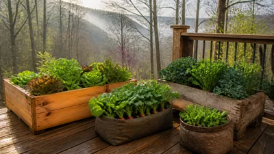 Cool-season vegetables that work well in containers | LOZ Woodworking