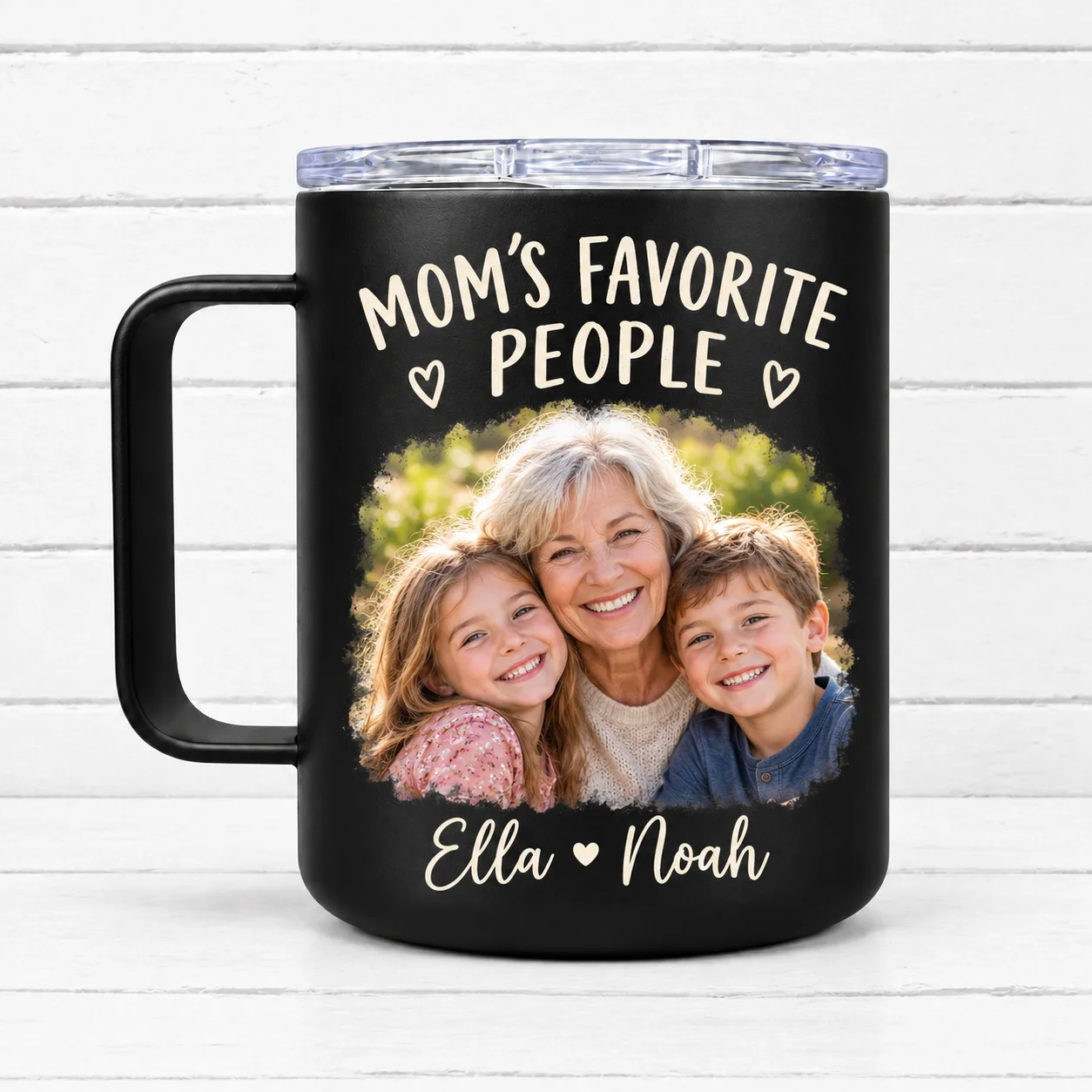 Personalized 12 oz Travel Mug sample