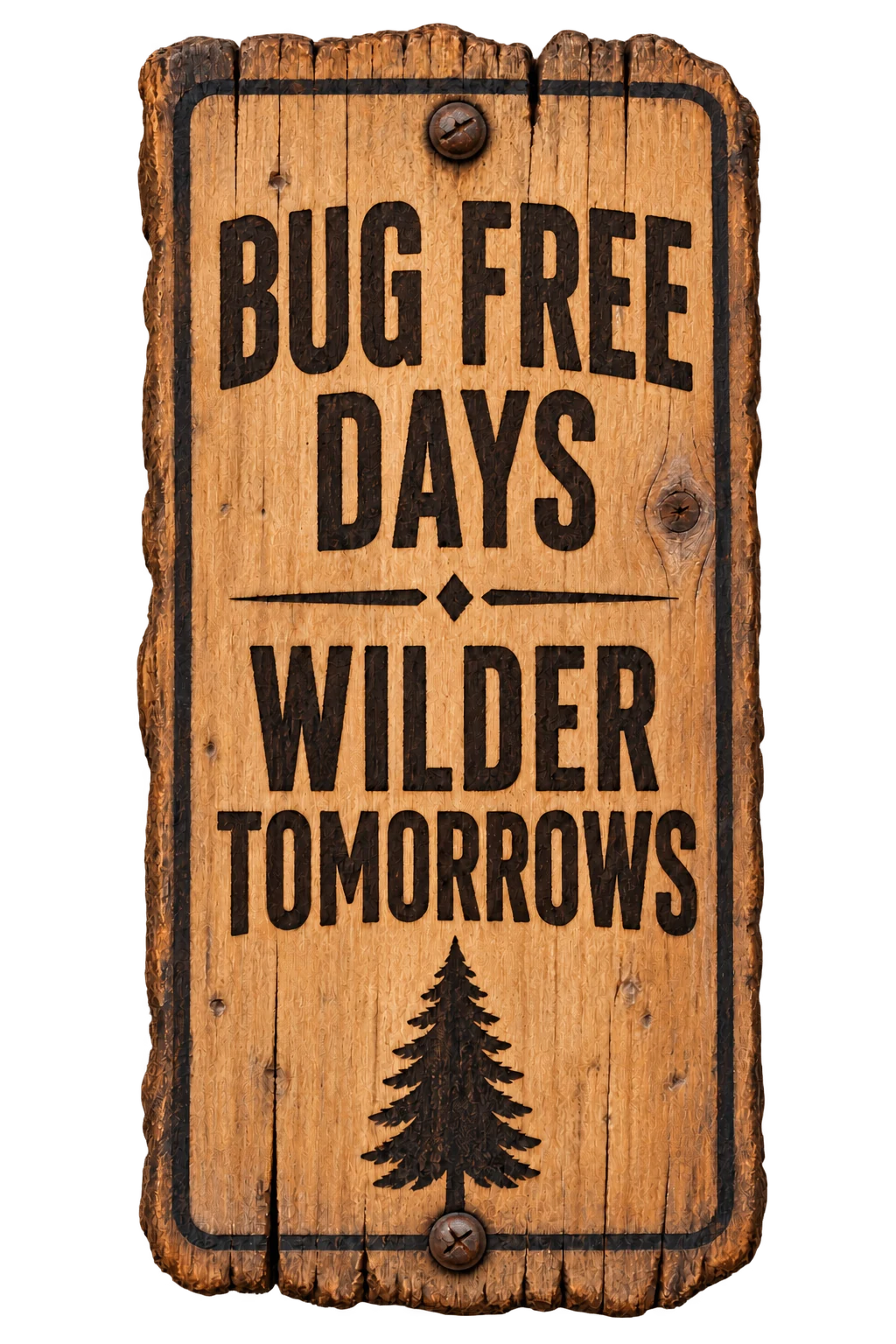 Bug Free Days ~ Wilder Tomorrows