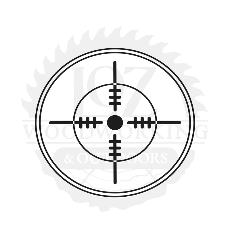Scope Reticle SVG design