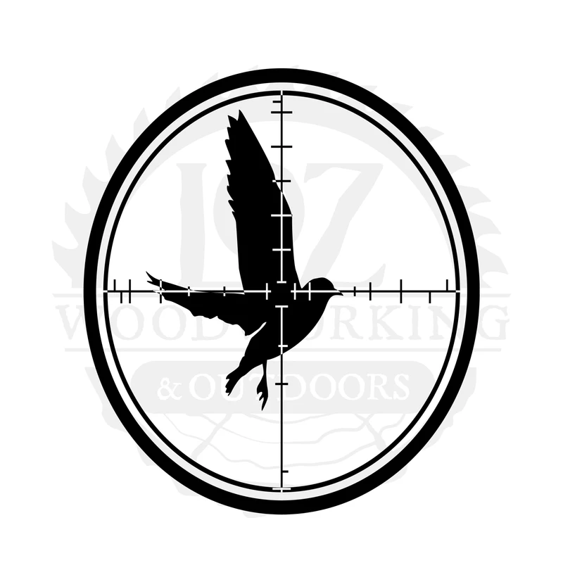 Eagle Scope Target SVG design