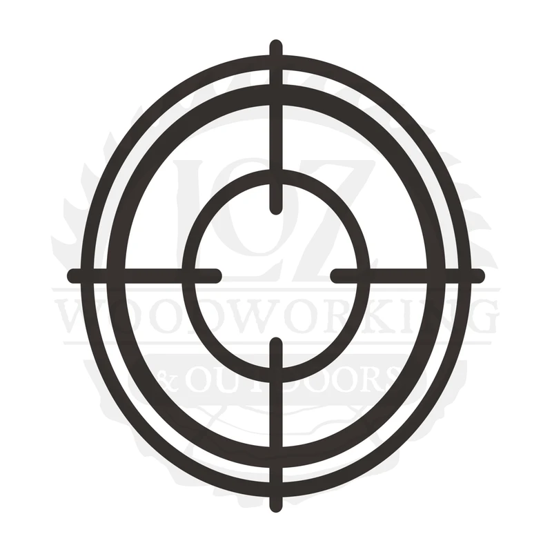 Crosshair Target Mark SVG design