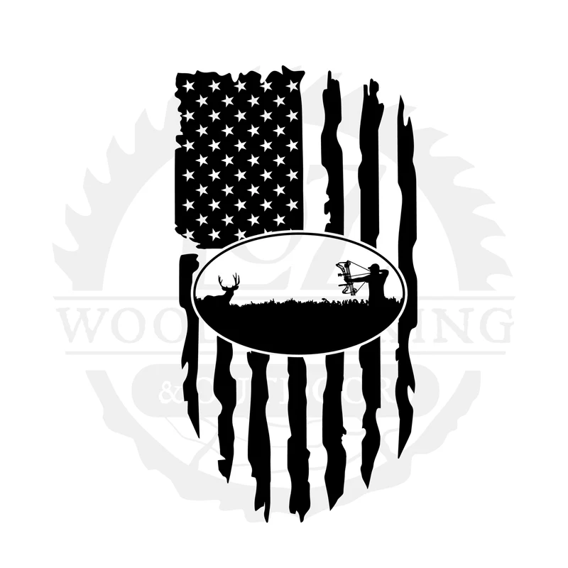 Flag Bass Catch SVG design