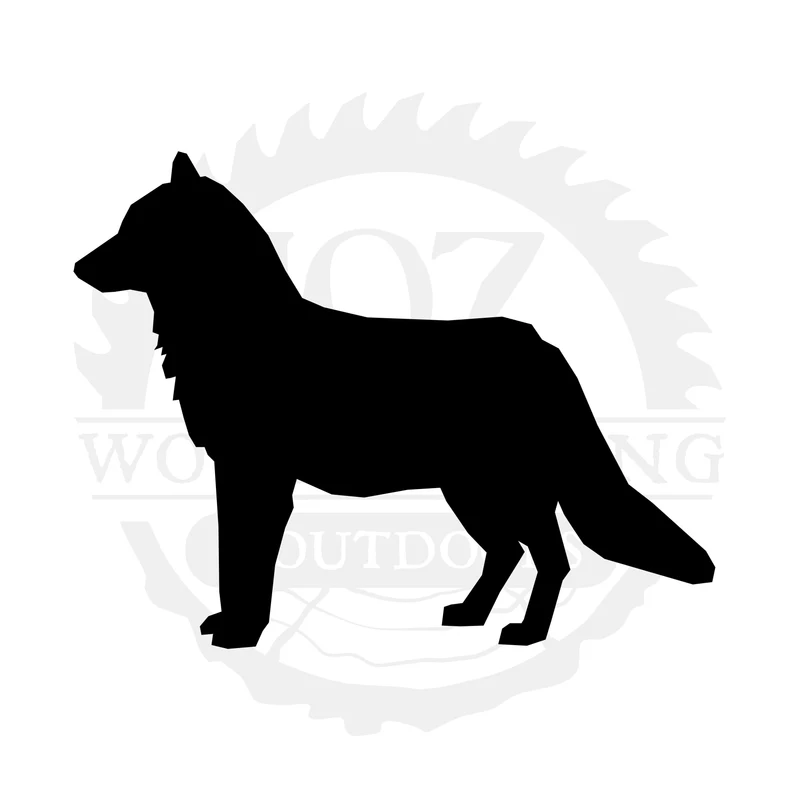 Wolf Silhouette SVG design