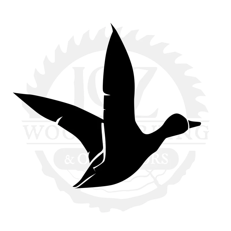 Flying Duck SVG design