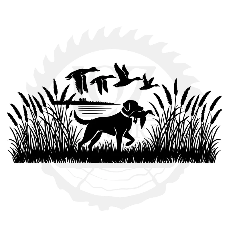 Waterfowl Retriever SVG design