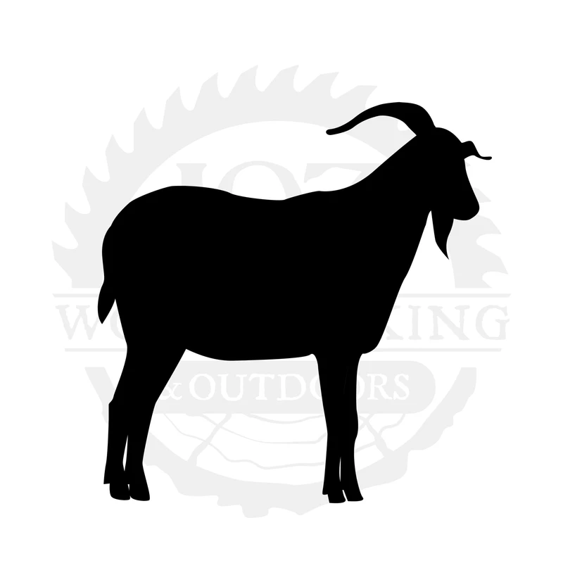 Goat Silhouette SVG design