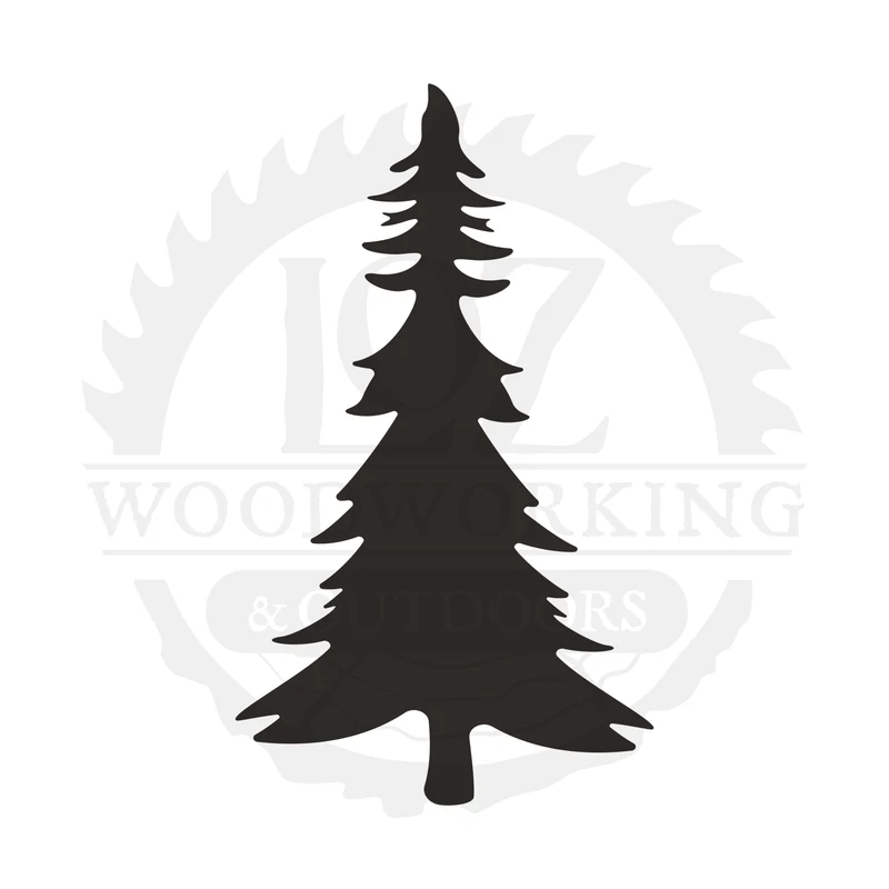 Pine Tree Mark SVG design