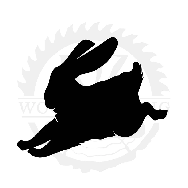 Running Rabbit SVG design