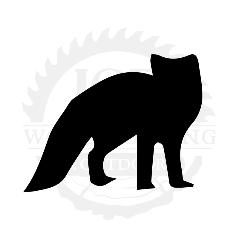 Fox Profile SVG design