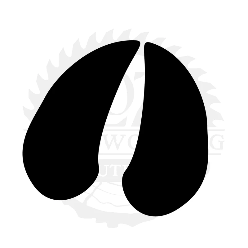 Hoof Tracks Two SVG design