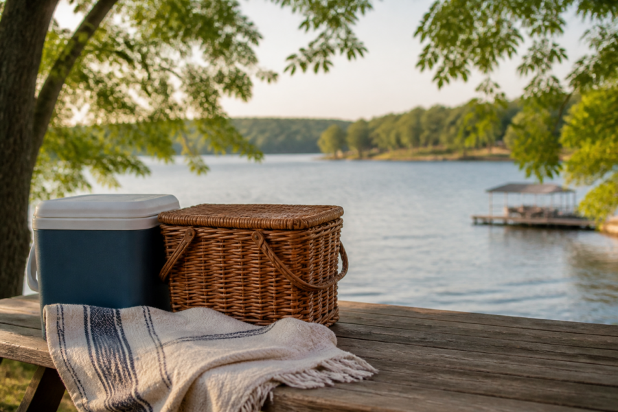 Person-free Lake of the Ozarks natural living and outdoor scene