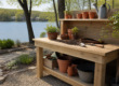 How to make a useful potting bench from basic lumber | LOZ Woodworking