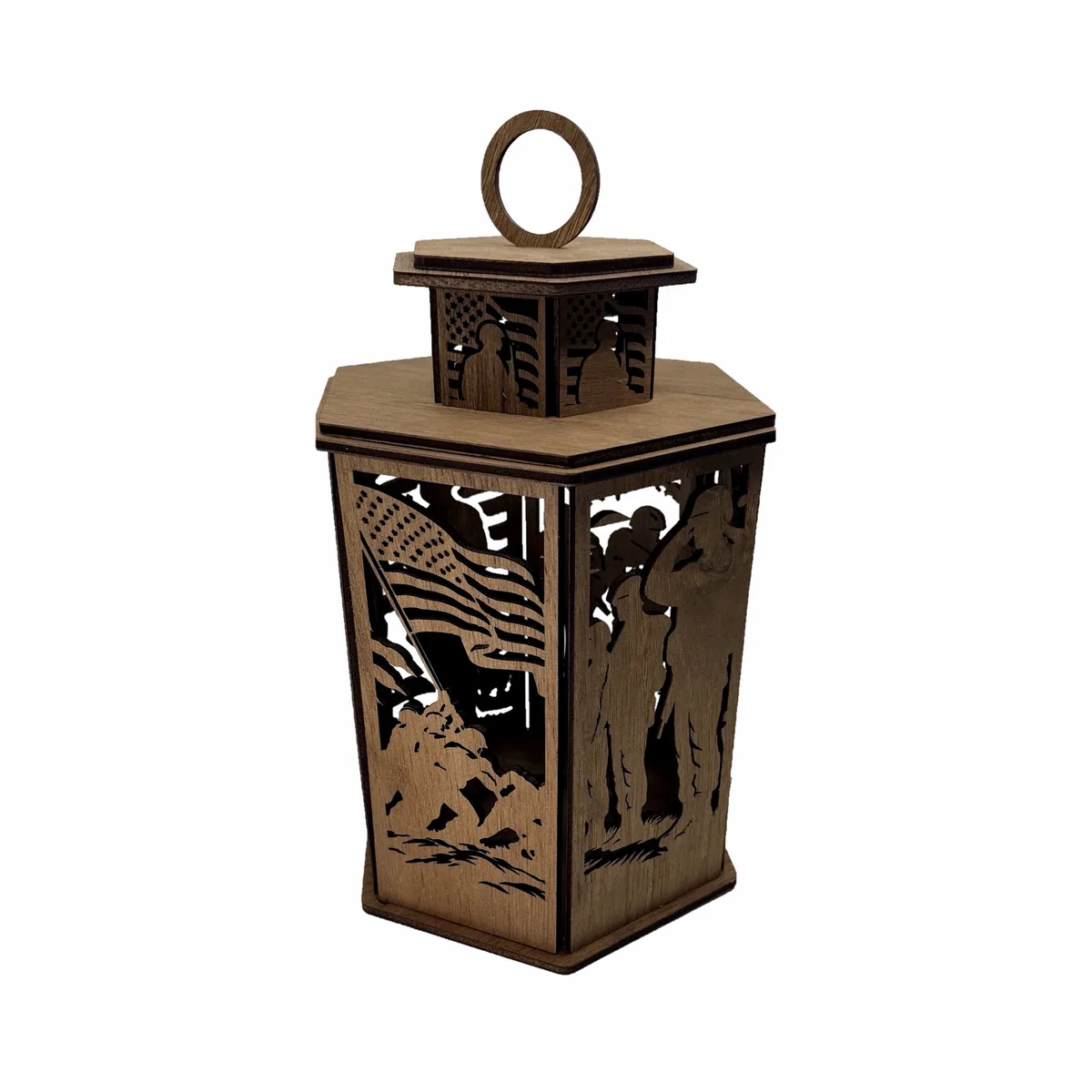 Laser Cut Wood Lanterns